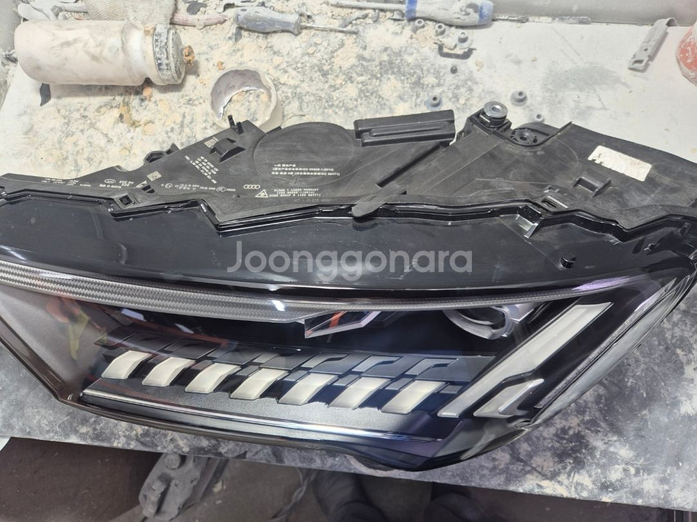 아우디 Q7 4m 후반기2020-2023Lh 헤드라이트--0