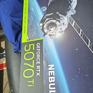 RTX5070ti 개봉후 장착 테스트만 돌려봤습니다