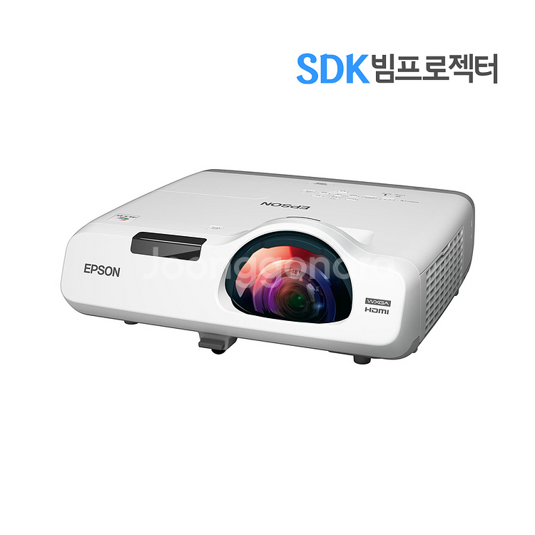 엡손 EB-535W 중고빔프로젝터 단초점 3400안시--3