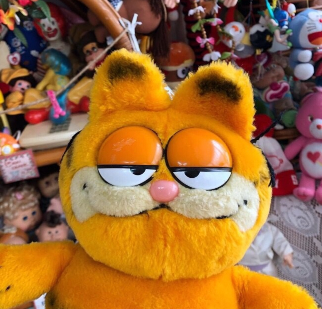 미국 빈티지 가필드 인형