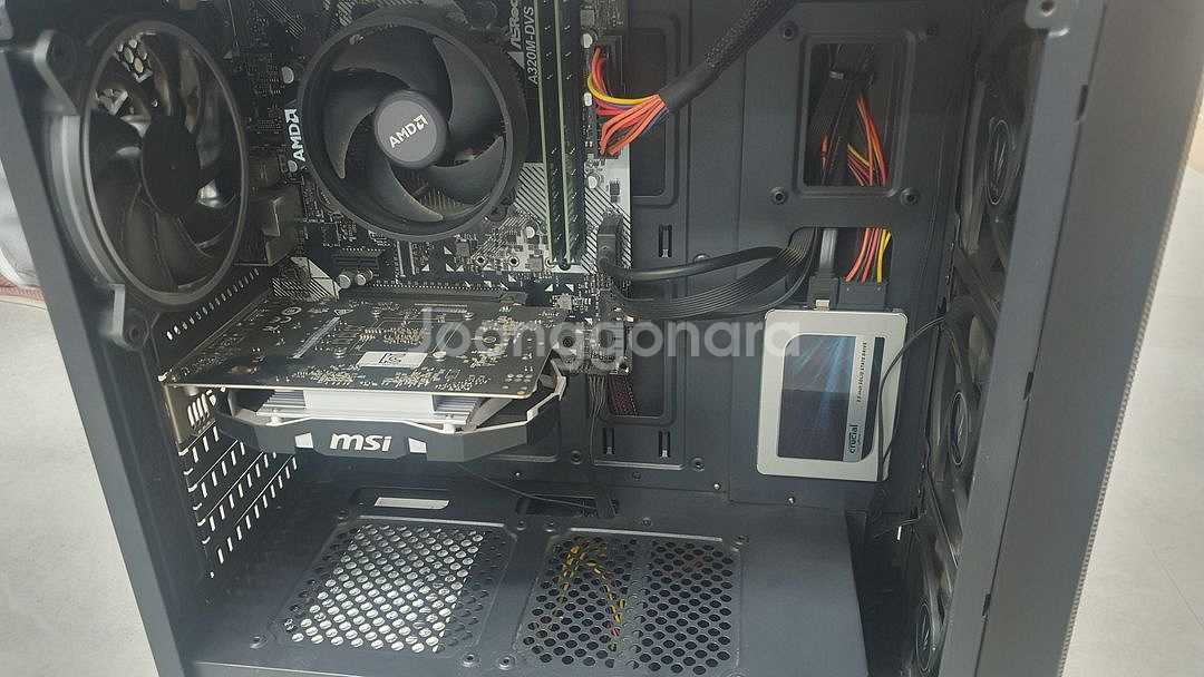 라이젠 3600 pc 본체 팝니다--3