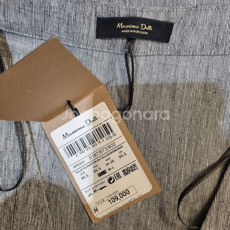 Massimo Dutti 마시모두띠 린넨 블라우스(새상--5
