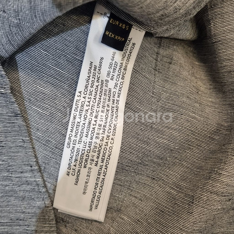 Massimo Dutti 마시모두띠 린넨 블라우스(새상--4