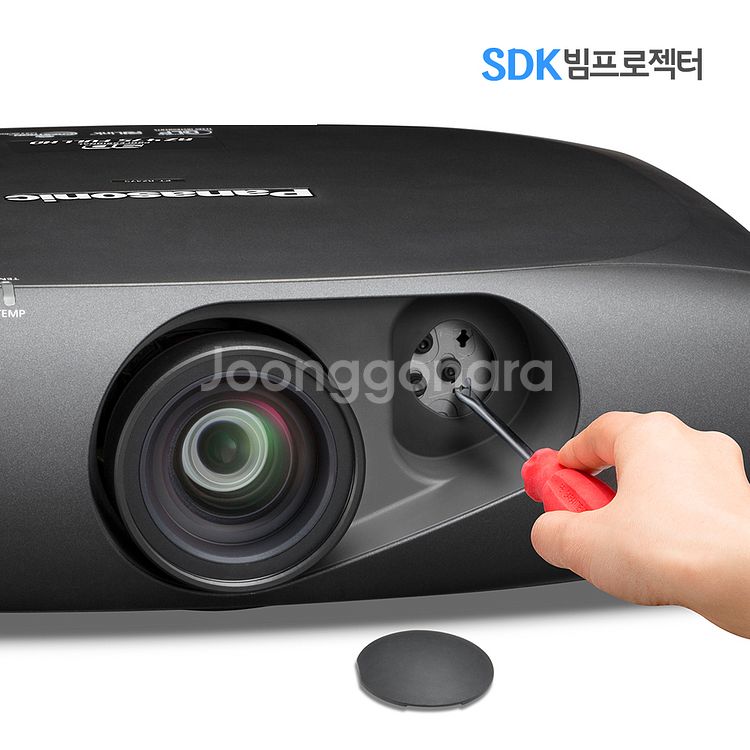 파나소닉 PT-RZ475 중고프로젝터 단초점 레이저--5
