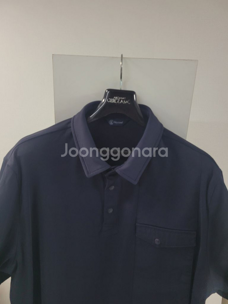 클리브랜드 골프 기능성 반집업 반팔티 남3XL,새상품--1