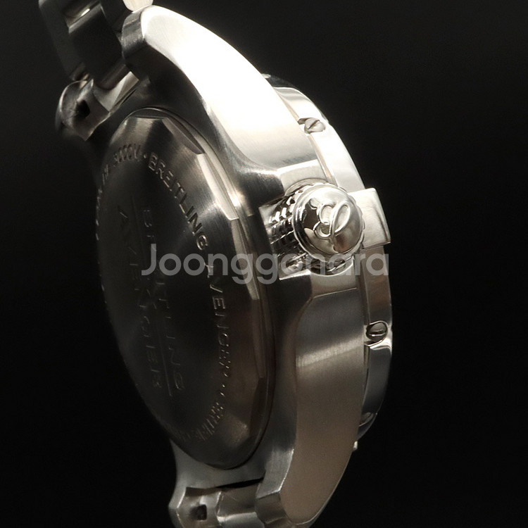 브라이틀링 45MM 스틸 어벤저 오토매틱 남성 시계--6