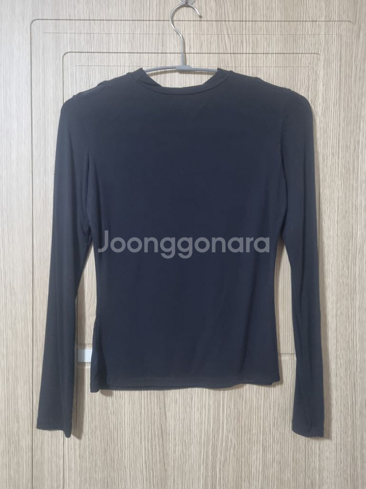 스포츠댄스 댄스복 망사 티셔츠 블랙1 미착용--1