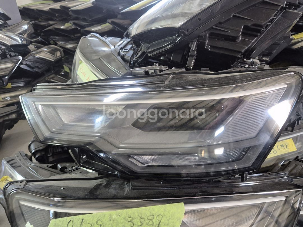 아우디 a6 c8 좌우 헤드라이트 전조등--0