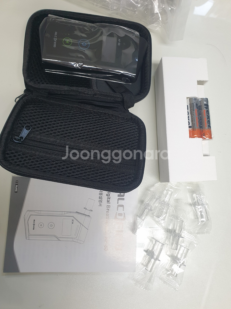 휴대용 음주측정기 ALCOFIND AF-50 건전지AA--1