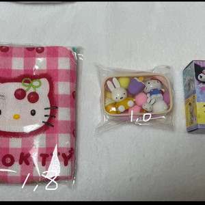 고전키티 산리오 체리키티 빅타올 미피키티파우치피규어 폼