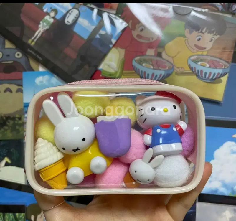 고전키티 산리오 체리키티 빅타올 미피키티파우치피규어 폼--2