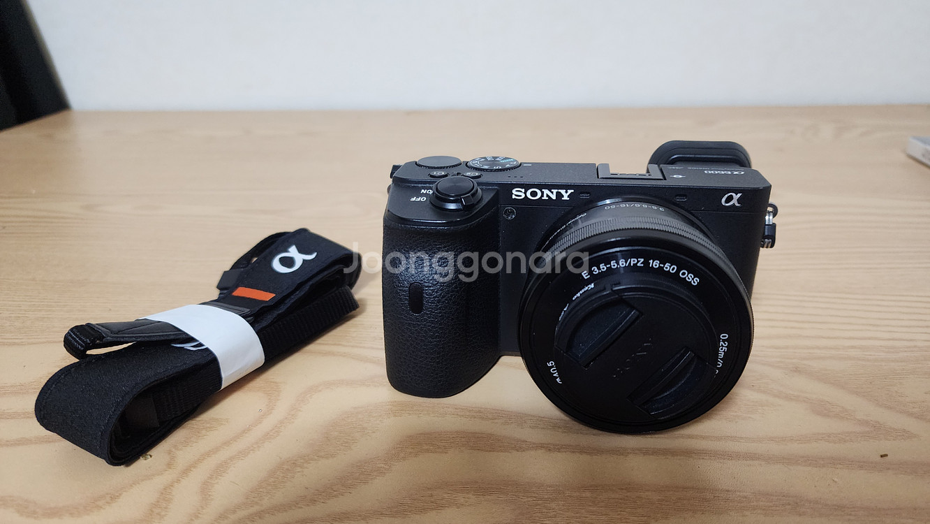 소니 카메라 a6600 바디 + 번들렌즈 16-50 +--0