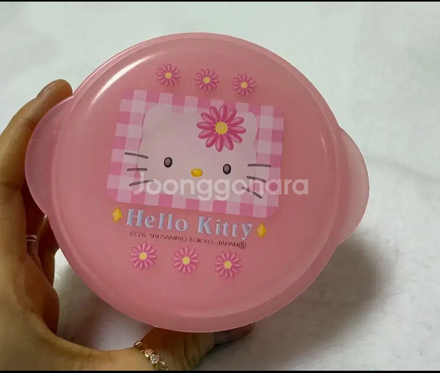 고전키티 도시락통 고전키티 보관함 카오하나키티 고전키티--1