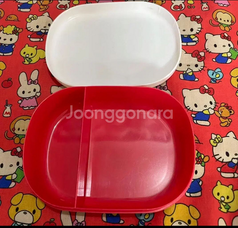 고전키티 도시락통 고전키티 보관함 카오하나키티 고전키티--6