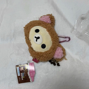 미사용) 고전 리락쿠마 코리락쿠마 파우치 키링 뽀실리락