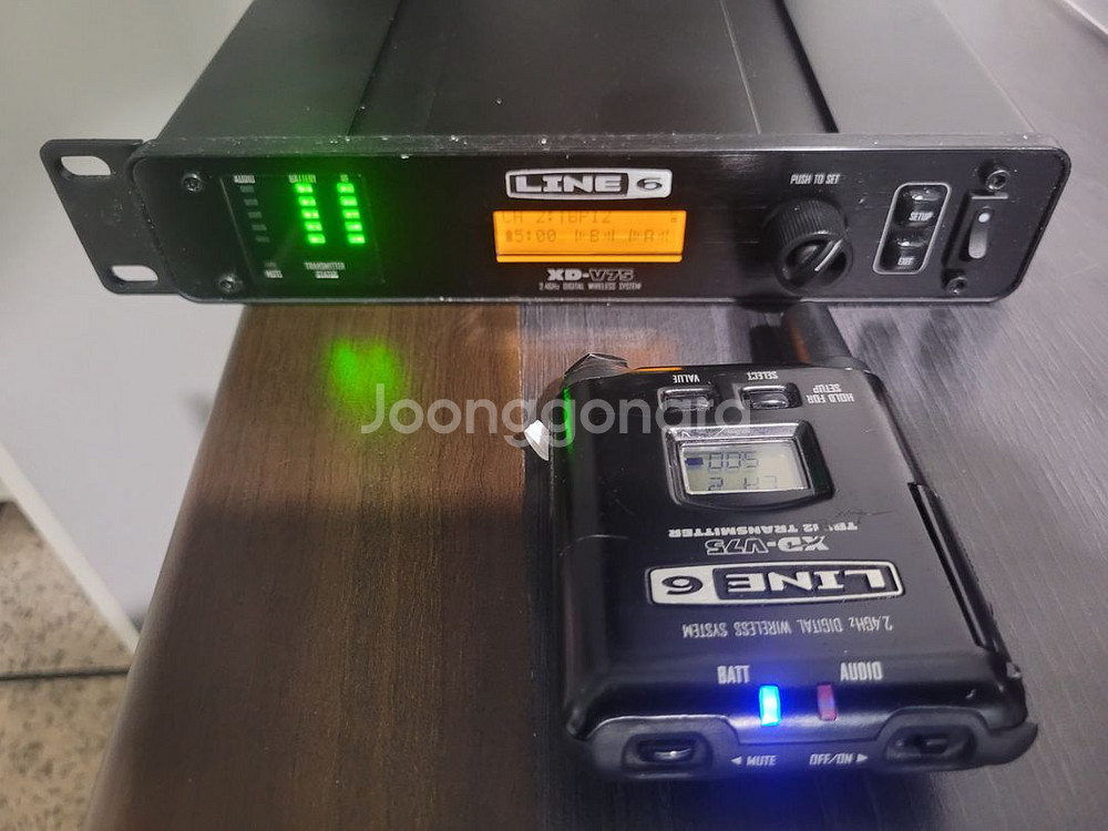라인식스 Line6 xd v75 무선핀마이크 용 세트--0