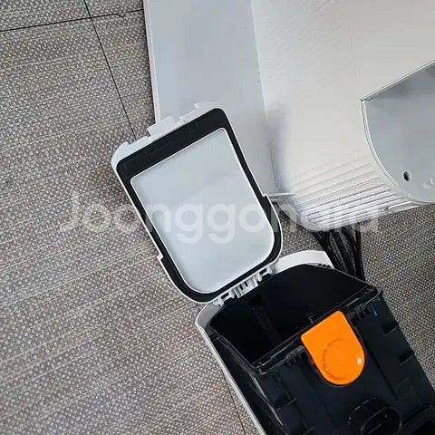 샤크 에보 무선청소기 +먼지비움스텐드--4
