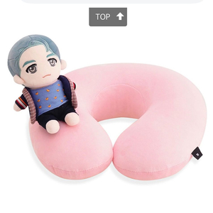 BTS RM 캐릭터 목베개
