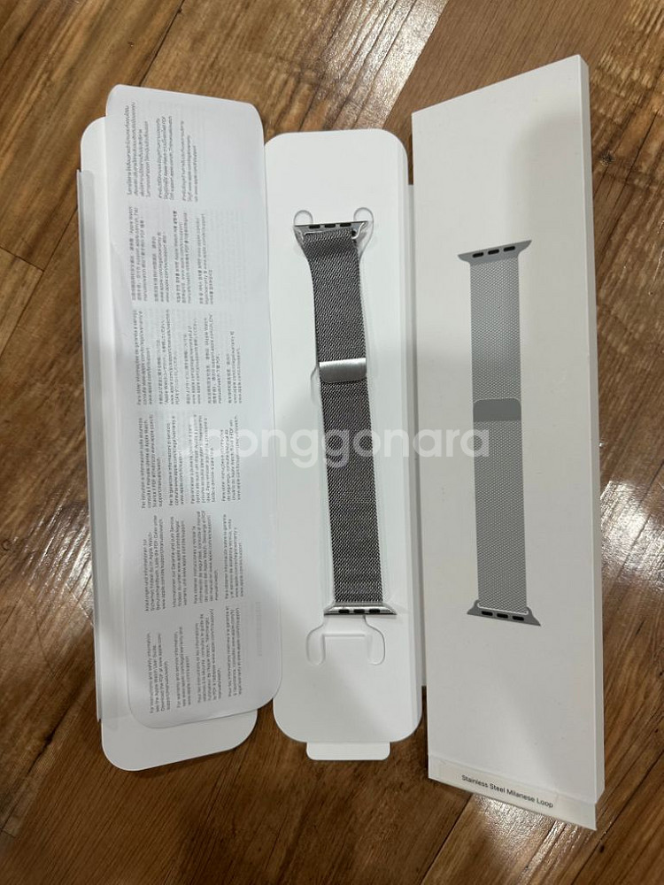 밀레니즈루프 정품 실버 45mm--0