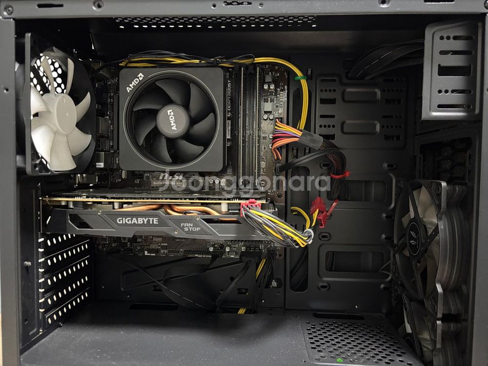 2600x rx580 8g 가성비 게이밍컴퓨터 본체 팔--1