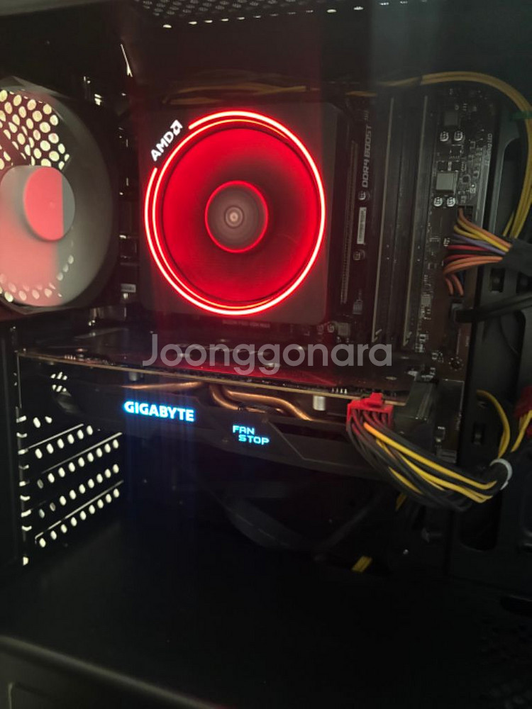 2600x rx580 8g 가성비 게이밍컴퓨터 본체 팔--2