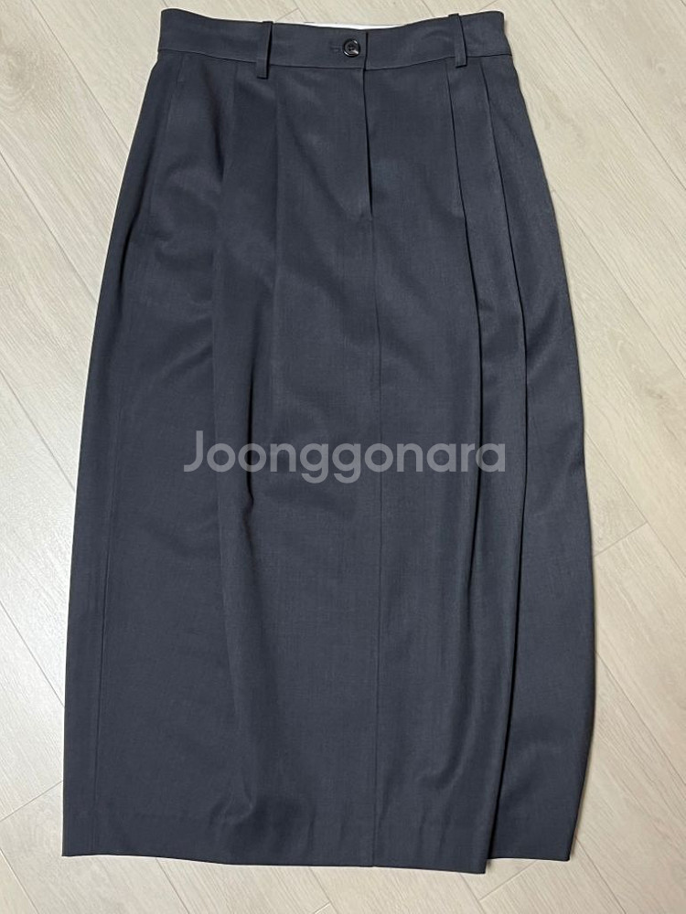 문달 버드 스커트 bud skirt in charcoa--0