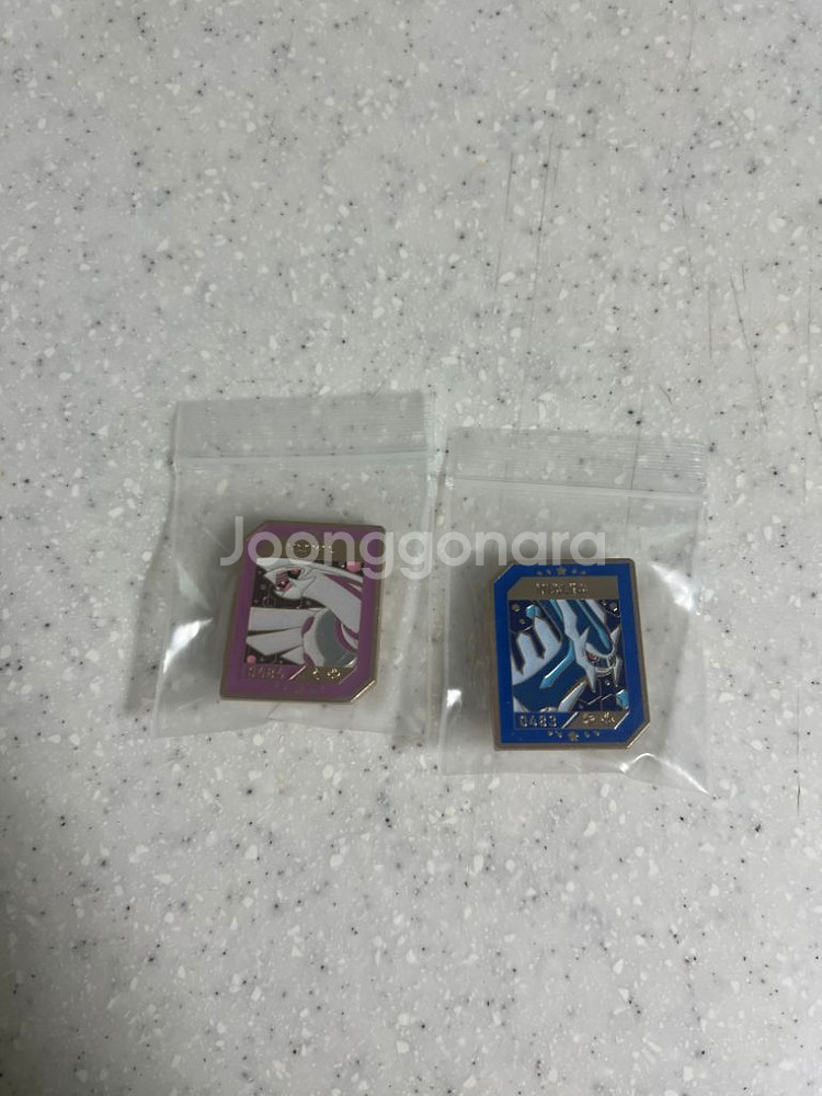 이삭토스트 포켓몬 뱃지 디아루가/ 펄기아--0