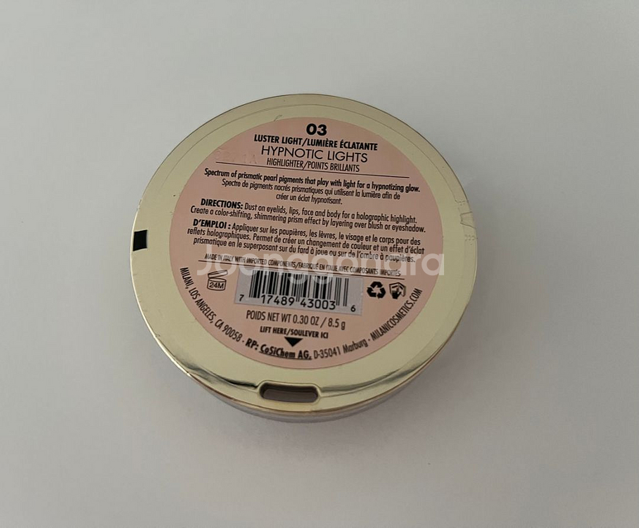 밀라니 힙노틱 라이츠 3호 러스터 라이트--1