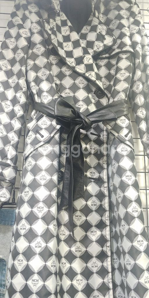 44~55 새상품 정품 MCM 트렌치코트 여자코트--9