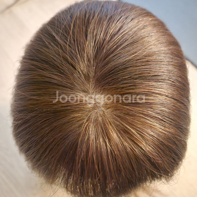 100%인모 박승철위그 통가발 긴기장 (항암가발)--4