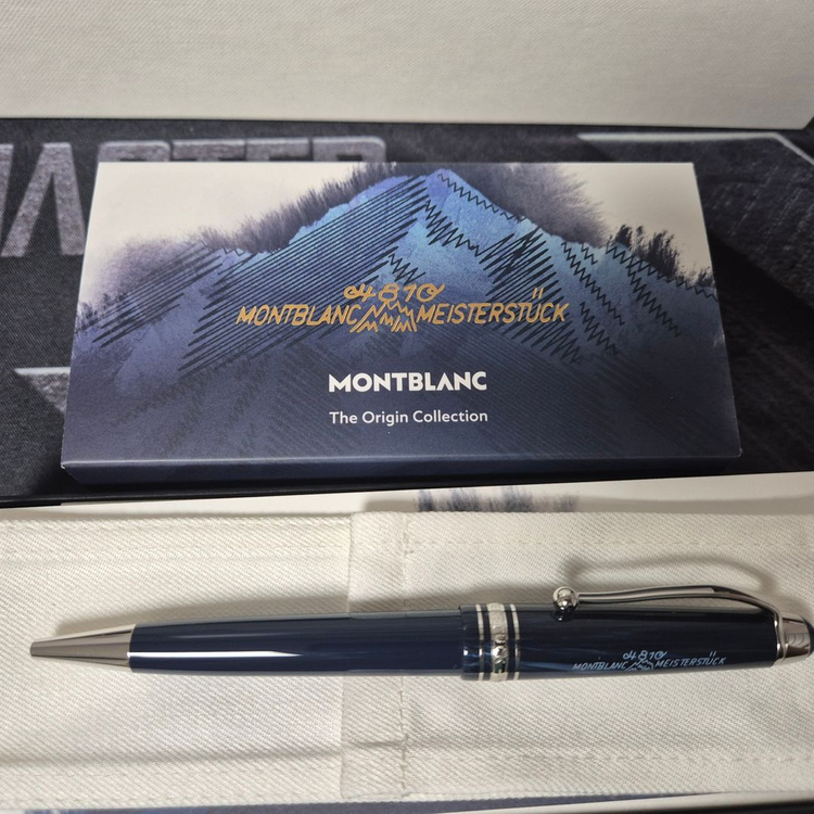 몽블랑 100주년 마이스터스튁 미드사이즈 볼펜--2