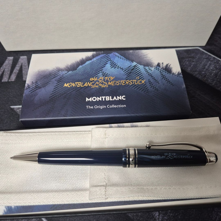 몽블랑 100주년 마이스터스튁 미드사이즈 볼펜--4