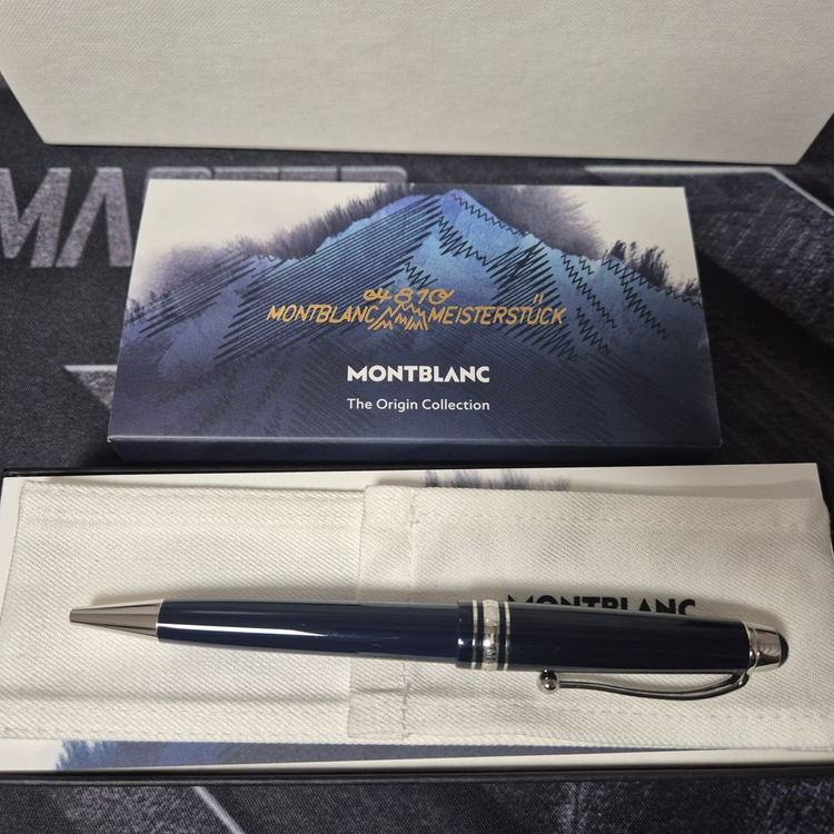몽블랑 100주년 마이스터스튁 미드사이즈 볼펜--3