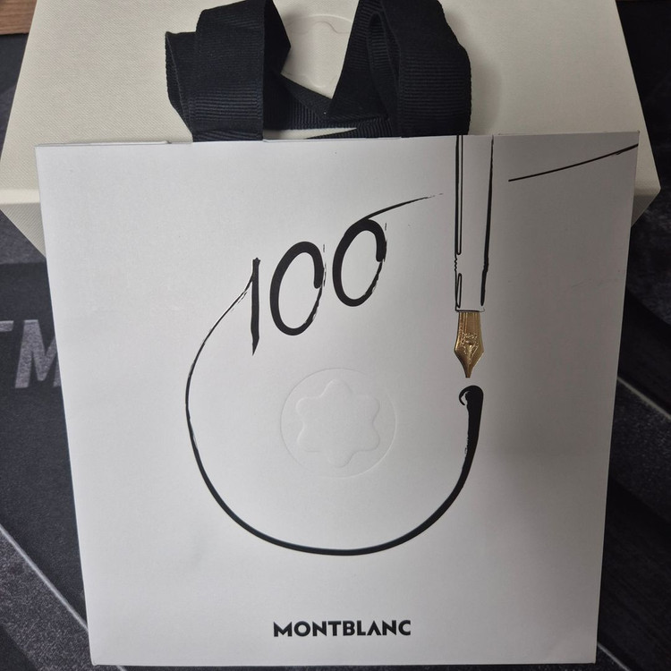 몽블랑 100주년 마이스터스튁 미드사이즈 볼펜--6