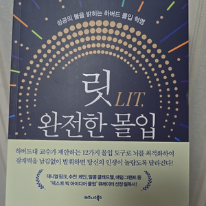 릿 완전한몰입. 책 도서
