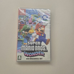 마리오 원더 스위치용 미개봉