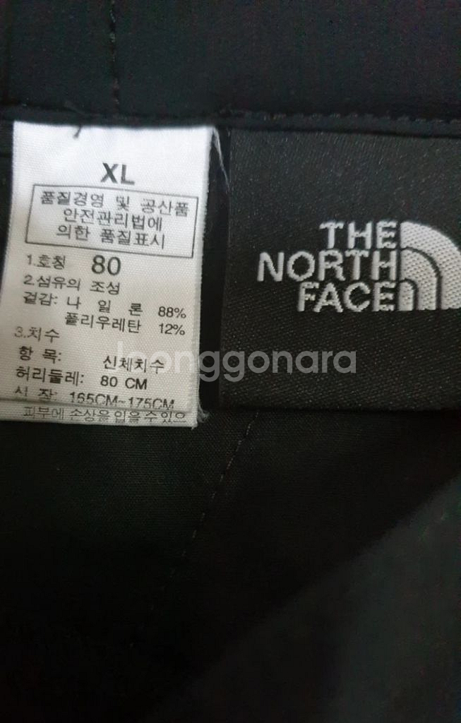 택포)노스페이스 춘추용 등산바지80(31)--5
