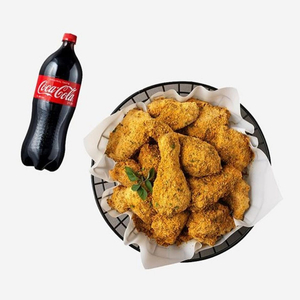BHC 뿌링클+콜라,후라이드반/양념반+치즈볼 외