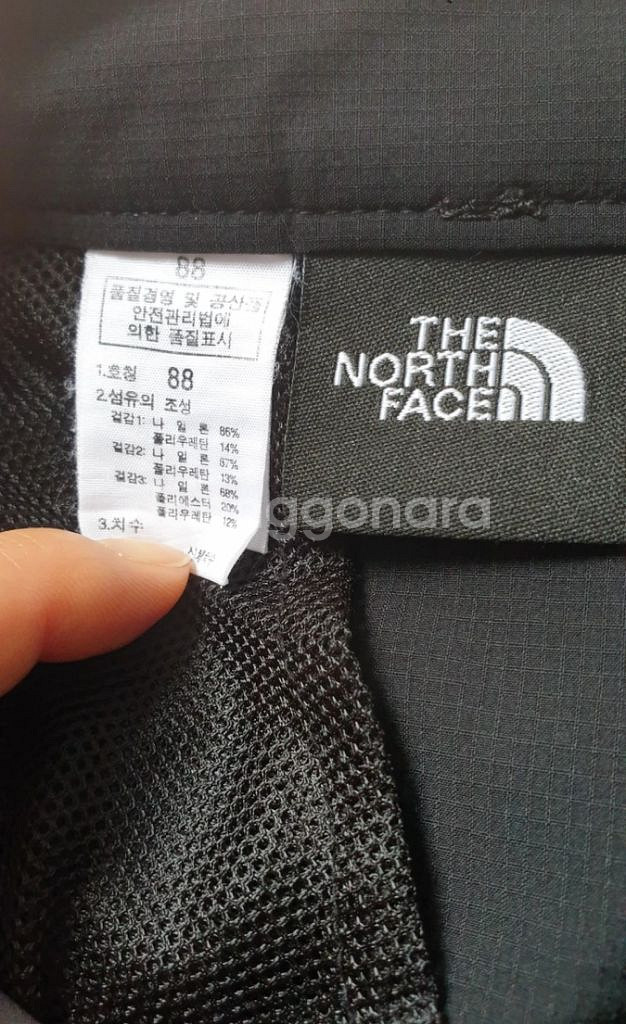 택포)노스페이스 칠부 등산반바지88(34)--3