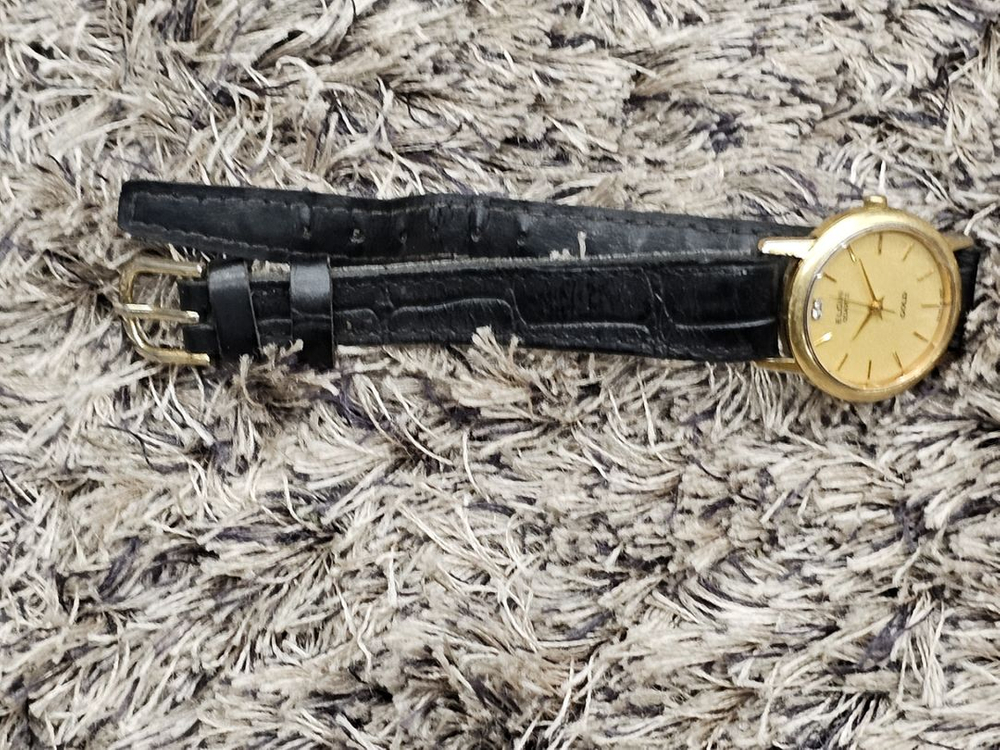 빈티지/엘진금시계 ELGIN 베젤&크라운18k금--5