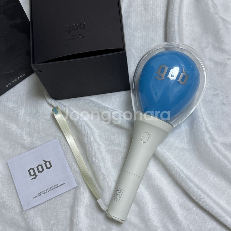 GOD 지오디 응원봉 10주년 하풍봉--1