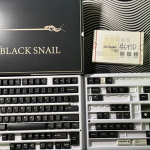 GMK Black Snail 상팽이 베이스 + 노벨