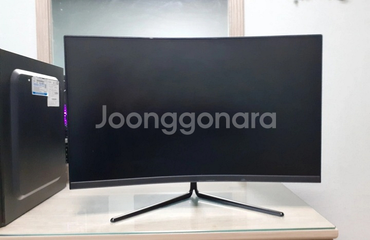 한성 27 인치 컴퓨터 모니터 (부품용)--0