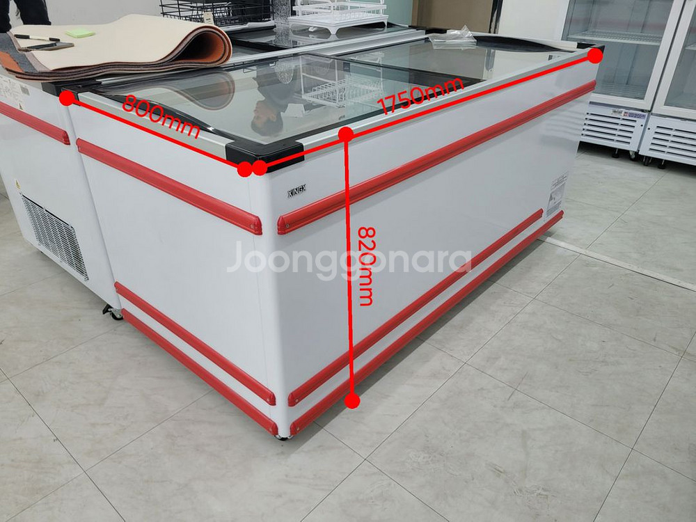 고급형 냉동고 냉동쇼케이스 492리터 SD-570--3