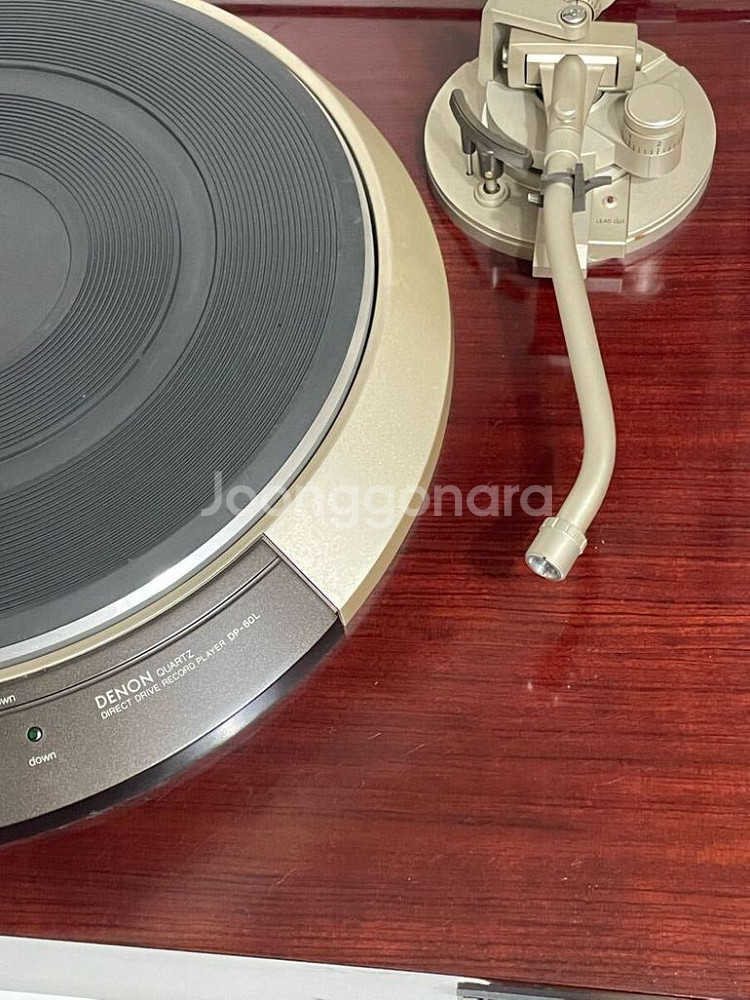 극미품/동작품 데논 Denon DP-60L 턴테이블--4