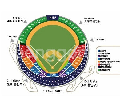 4/18 두산 vs 기아 네이비 ,1루외야 2연석 양도--0
