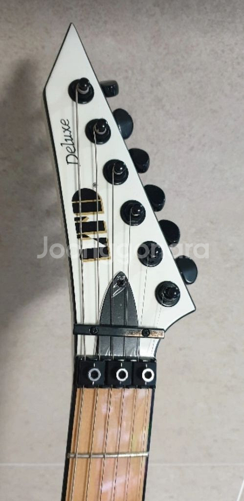 ESP LTD Deluxe M-1000 White 일렉--2