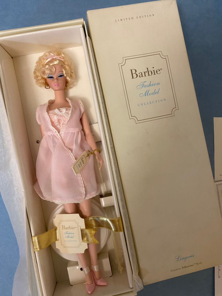 Barbie 바비 인형 란제리 #4 한정판 실크스톤바비