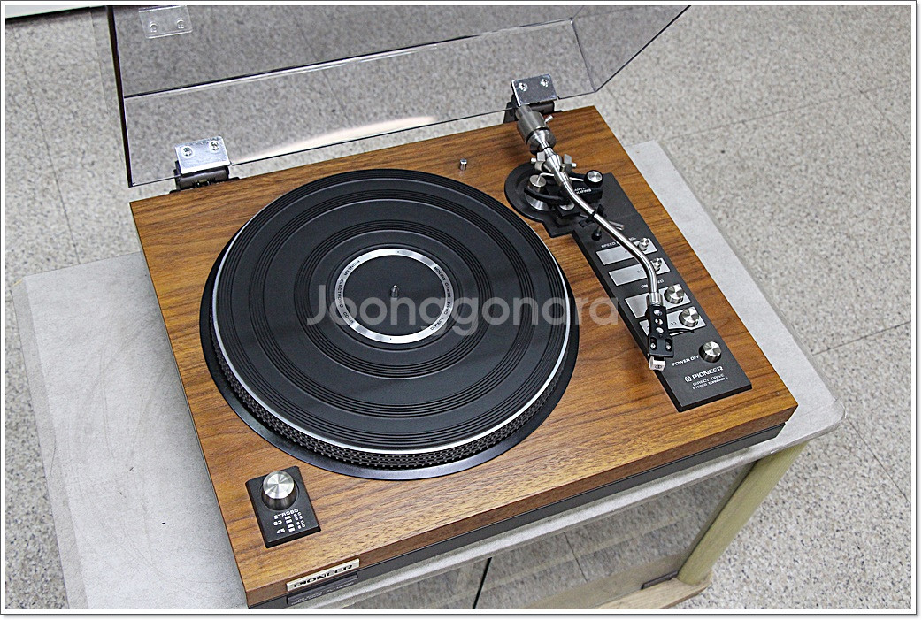 파이오니아(일본) 수동 다이렉트턴테이블 PL-1400C--4