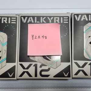 발키리 x12 화이트 정방향 3개